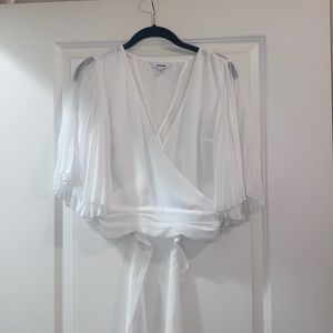 Express White Blouse